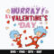 Dr seuss hurray its valentines day Svg