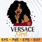 Versace girl Svg, Fashion Brand Svg,Famous Brand Svg, Silhouette Svg Files, Layered Files, Versace PNG-SVG-EPS-DXF  .png