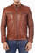 Men's Casual Signature Diamond Lambskin Leather Jacket-Tan_2.jpg