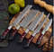 Custom Hand Forged Personalized CHEF KNIFE SET, Kitchen Knife Set Gift for Him (1).PNG