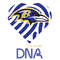Baltimore Ravens Heartbeat DNA SVG.jpg