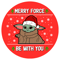 Yoda Merry Force Be With You Merry Christmas Baby Yoda SVG.png