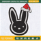 Bad Bunny Logo Christmas Embroidery Designs, Christmas Machine Embroidery Design, Machine Embroidery Designs - Premium & Original SVG Cut Files.jpg