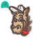 Donkey Head Embroidery logo for Cap ..jpg