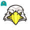 Eagle Head 3d puff Embroidery logo for Cap..jpg