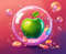 cartoon bubbles with an apple in it.jpg