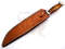 Custom Handmade Bowie Knife Leather Handle Bowie Survival Knife Outdoor Camping (1).jpg
