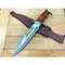 Custom Handmade Bowie Knife Rambo Bowie Survival Knife Outdoor Camping Knife (1).jpg
