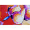 Pear Painting Fruit Original Art Absctract Artwork Kitchen Wall Art Farm Decor Oil Canvas  — копия (3).jpg