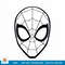 Marvel Spider-Man Spidey Mask Costume png, digital download .jpg