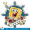 SpongeBob SquarePants I_m Ready Tattoo Style Premium png, digital download .jpg