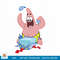 Spongebob Squarepants Patrick Star Opening Presents Holiday png, digital download .jpg