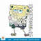 SpongeBob SquarePants Retro Graphic Print SpongeBob png, digital download .jpg