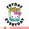 Hello Kitty French Fries Fryday Everyday Friday png, digital download, instant .jpg