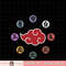 Naruto Shippuden Akatsuki Rings png, digital download, instant .jpg