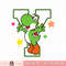 Super Mario Yoshi Stars Poster Graphic png, digital download, instant png, digital download, instant .jpg
