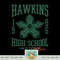 Stranger Things 4 Hawkins High School Demogorgon Collegiate png, digital download, instant .jpg