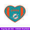 Miami Dolphins Team Heart Logo Svg, Miami Dolphins Svg, NFL Svg, Png Dxf Eps Digital File.jpeg