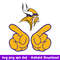 Mickey Hand Minnesota Vikings Svg, Minnesota Vikings Svg, NFL Svg, Png Dxf Eps Digital File.jpeg