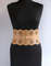 Leather corset belt beige for woman_2177.JPG