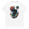 Astronaut With Balloons in Space Men's classic tee