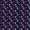 Purple Space Galaxy Cosmic Stars Pattern Recycled padded bikini top