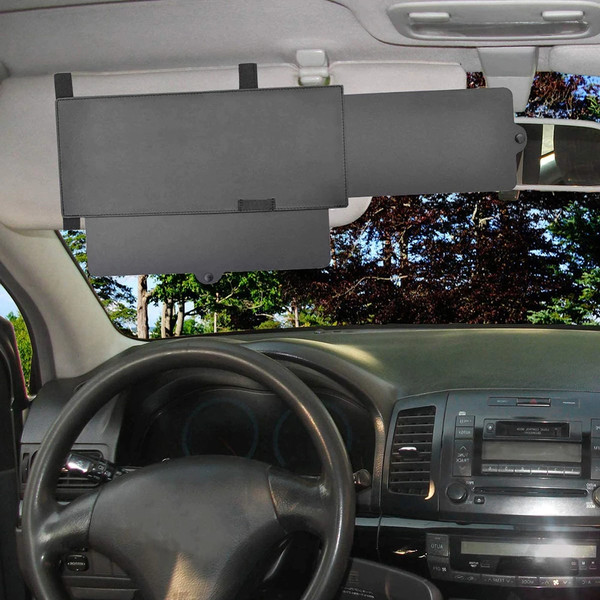 Opaque Car Sun Visor Extender Clip-On - Inspire Uplift