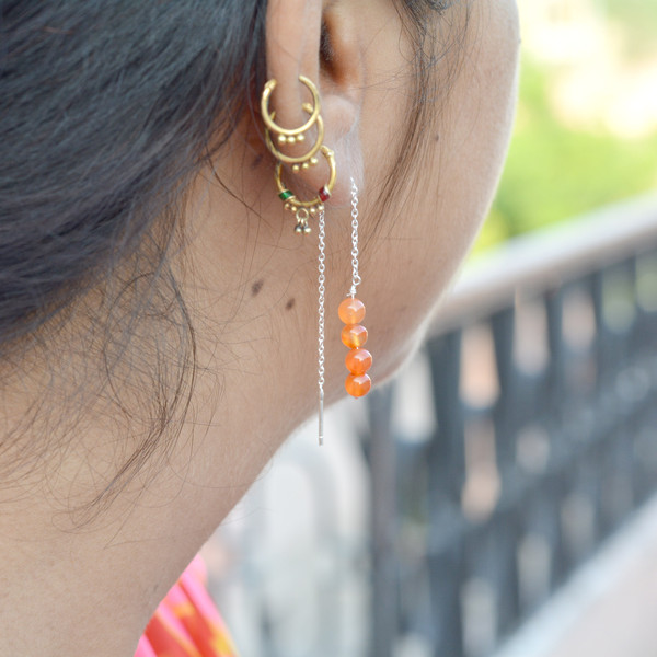 Orange Stone Earrings.JPG
