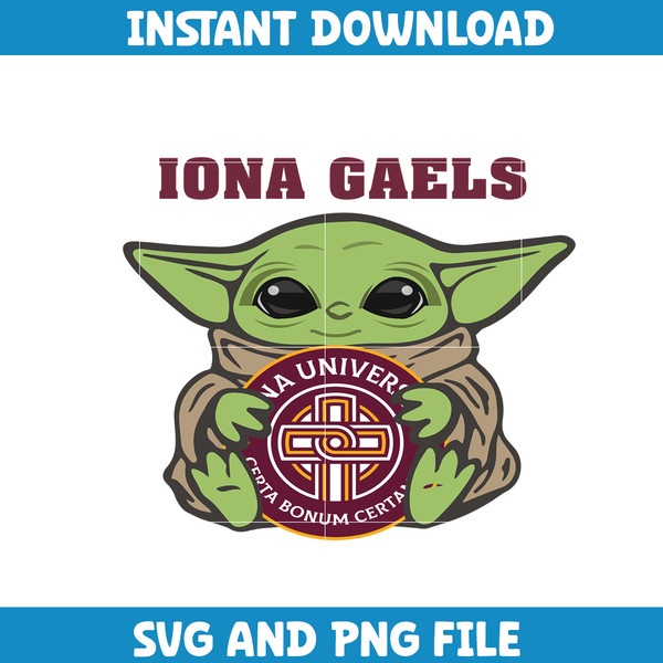 Iona gaels Svg, Iona gaels logo svg, IIona gaels University svg, NCAA Svg, sport svg, digital download (20).png