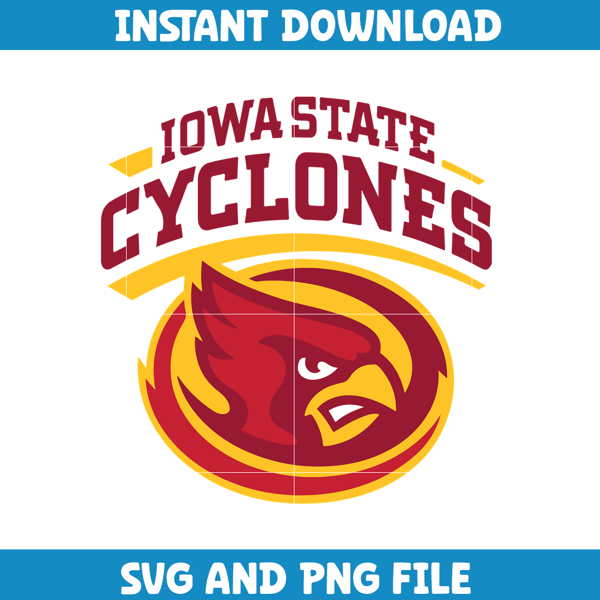Iowa State  Svg, Iowa State  logo svg, Iowa State  University svg, NCAA Svg, sport svg (17).png
