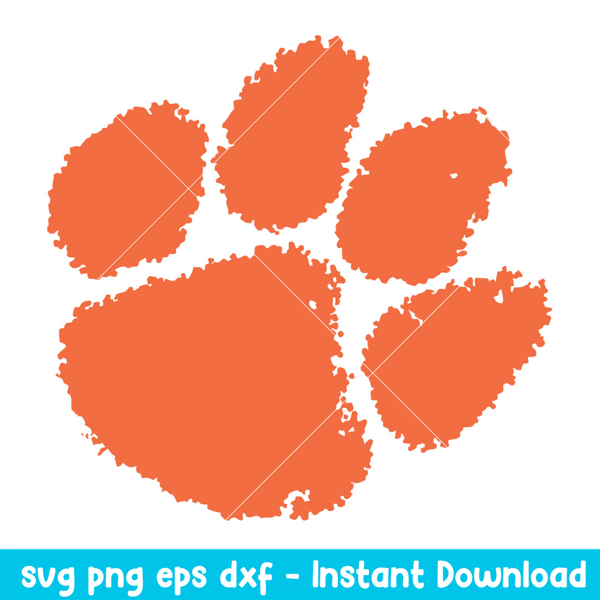 Clemson Tigers Logo Svg, Clemson Tigers Svg, NCAA Svg, Png Dxf Eps Digital File.jpeg