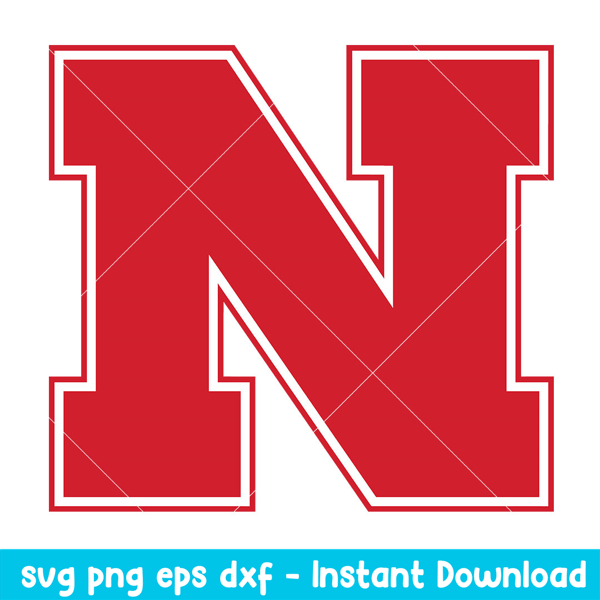 Nebraska Cornhuskers Logo Svg, Nebraska Cornhuskers Svg, NCAA Svg, Png Dxf Eps Digital File. zip.jpeg