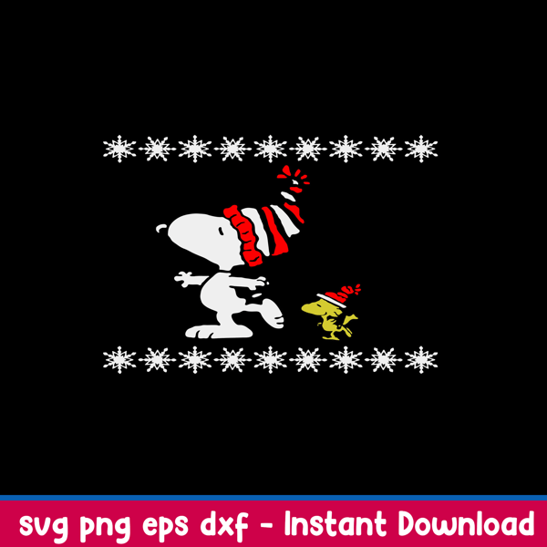 Peanuts Holiday Skate Svg, Snoopy Svg, Png Dxf Eps File.jpeg