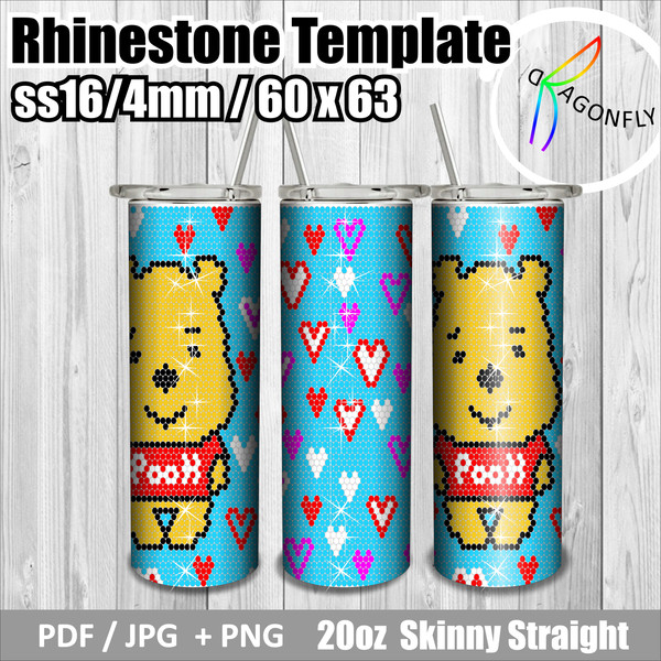 pooh bling tumbler template SS16  honeycomp for 20oz skinny straight.jpg