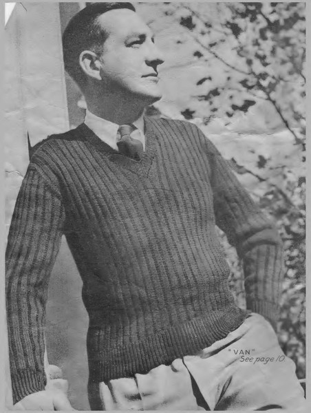 Knitting Pattern Mens Cardigans and Jumpers Patons Book 193 Vintage (2).jpg