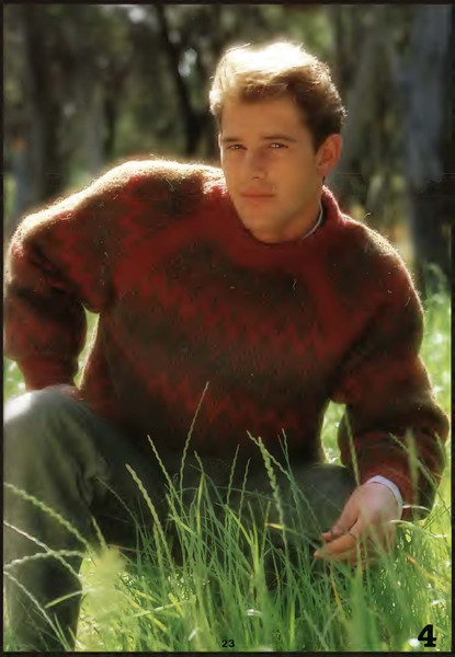 Knitting Pattern for Lady and Man Jumpers Cardigans Patons 832 Fair Isle Vintage (9).jpg