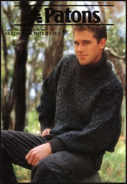 Knitting Pattern for Lady and Man Jumpers Cardigans Patons 832 Fair Isle Vintage (13).jpg