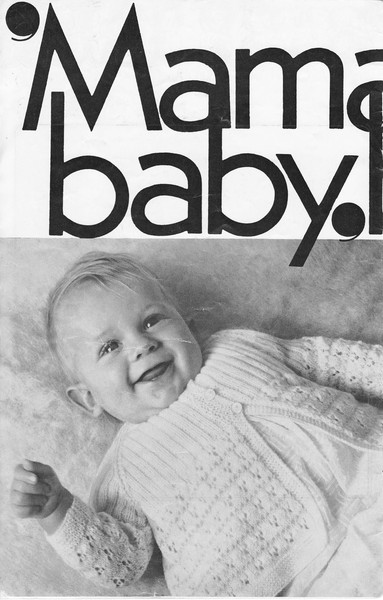Vintage Knitting Pattern for Baby Cardigans Patons 833 Baby Talk (2).jpg