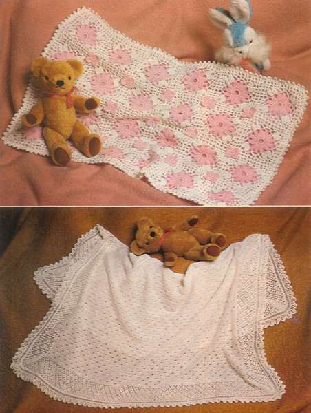 Vintage Coat Dress Knitting Pattern for Baby Patons 203 Nursery Time (3).jpg