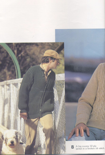 Vintage Jumper Vest Knitting Pattern for Men Patons 618 Fashions for Men (6).jpg