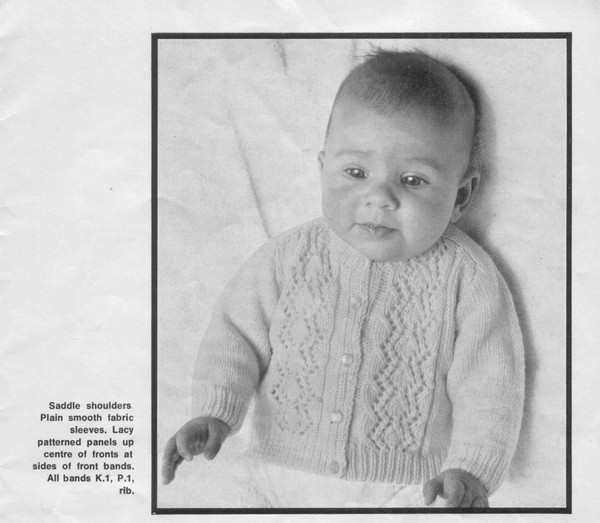 Vintage Jacket Jumper Knitting Pattern for Baby Patons 998 Knitting for Littlies (8).jpg