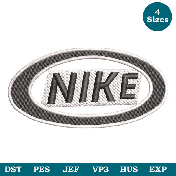 Nike Embroidery Design, Retro Embroidery, Sports Embroidery, Logo Embroidery Classic Swoosh Nike Log Embroidery Pes, Jef image 1.jpg