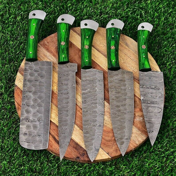 Damascus Steel Cutlery Set for Chefs (2).jpg