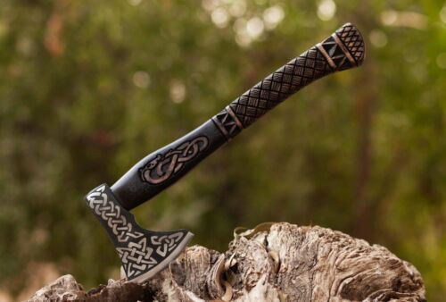 Custom Handmade Viking Axe – A Gift for Him by BladeMaster (1).jpg