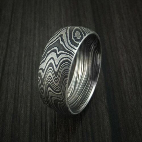 Timeless-Elegance Men's-Black-Damascus-Wedding-Band - Unique-Ring for Engagements & Special-Occasions (1).jpg