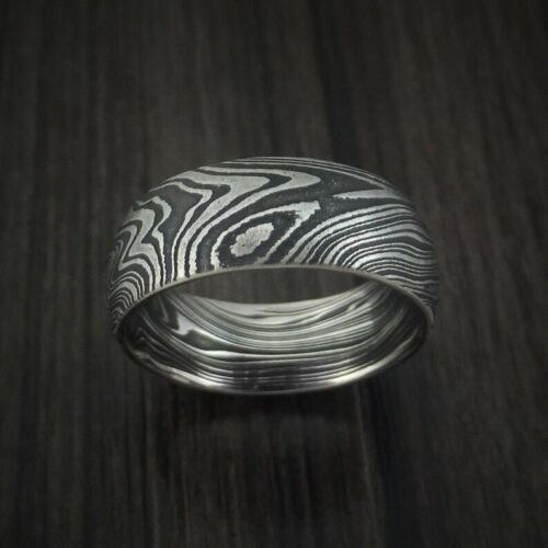 Timeless-Elegance Men's-Black-Damascus-Wedding-Band - Unique-Ring for Engagements & Special-Occasions (5).jpg