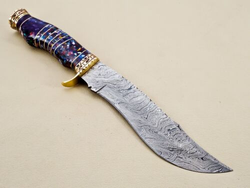 Premium_Handmade_Damascus_Steel_Hunting_Bowie_Knife_Exquisite_Craftsmanship_with_Resin_&_Brass_Handle_Ideal_Gift_for_Him (4).jpg