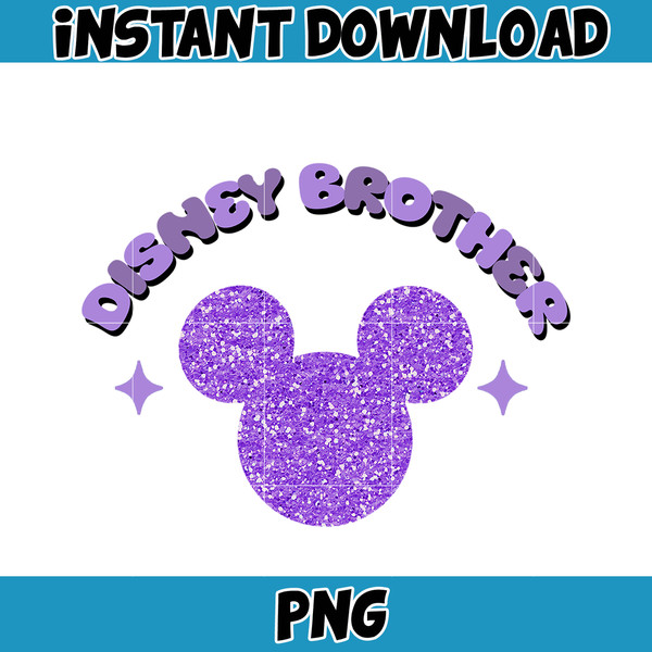 Disney Brother Png, Mouse Mom Png, Magical Kingdom Png, Gift For Mom Wrap, File Digital Download.jpg