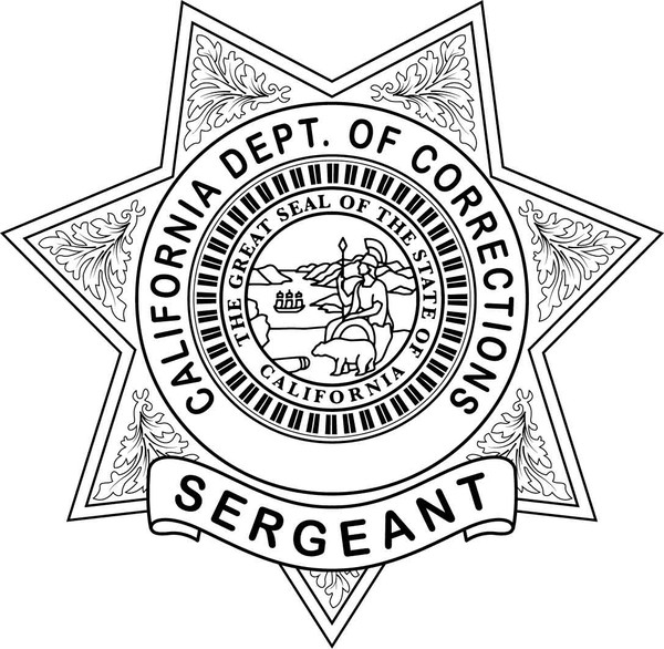 California department of corrections sergeant badge vector file.jpg