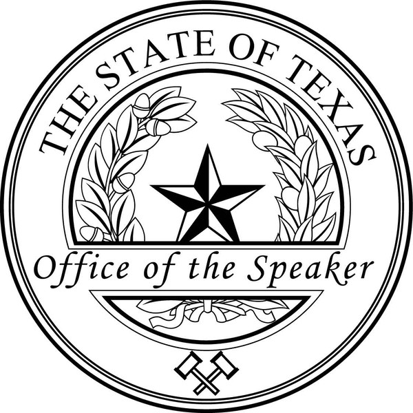 Seal of Speaker of the House of Texas patch vector file.jpg